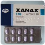 Xanax Pfizer (Ксанакс, Alprazolam) VHQ 1mg в Красноярске